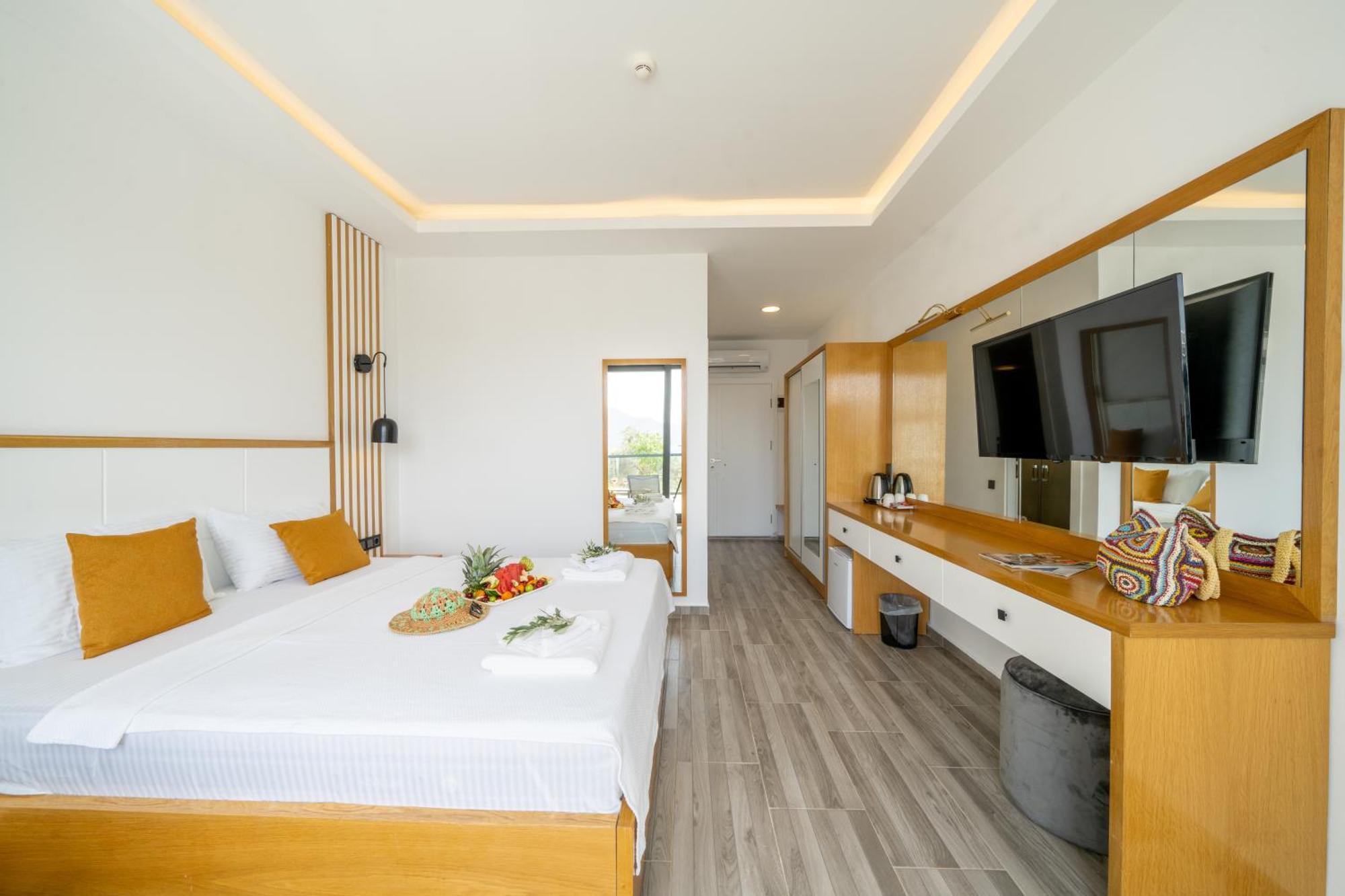 Kalkan Beach Park Hotel Kas Exterior foto