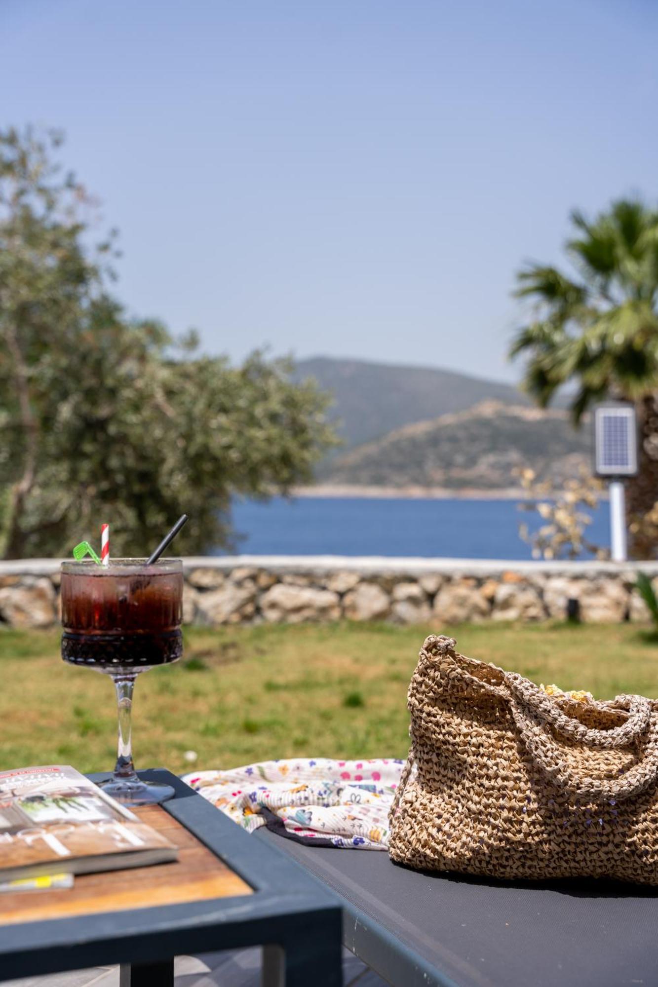 Kalkan Beach Park Hotel Kas Exterior foto