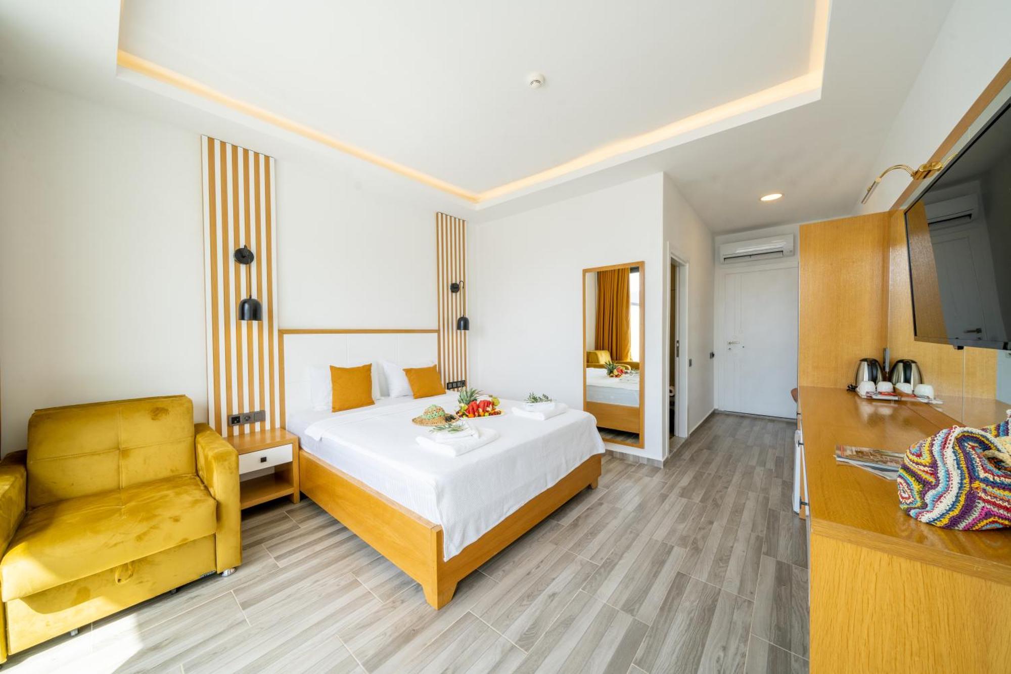 Kalkan Beach Park Hotel Kas Exterior foto