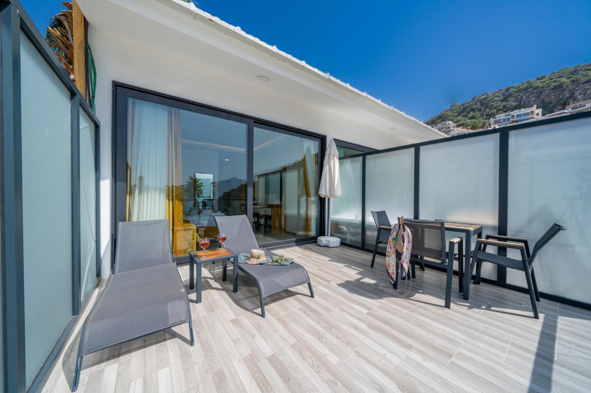 Kalkan Beach Park Hotel Kas Exterior foto
