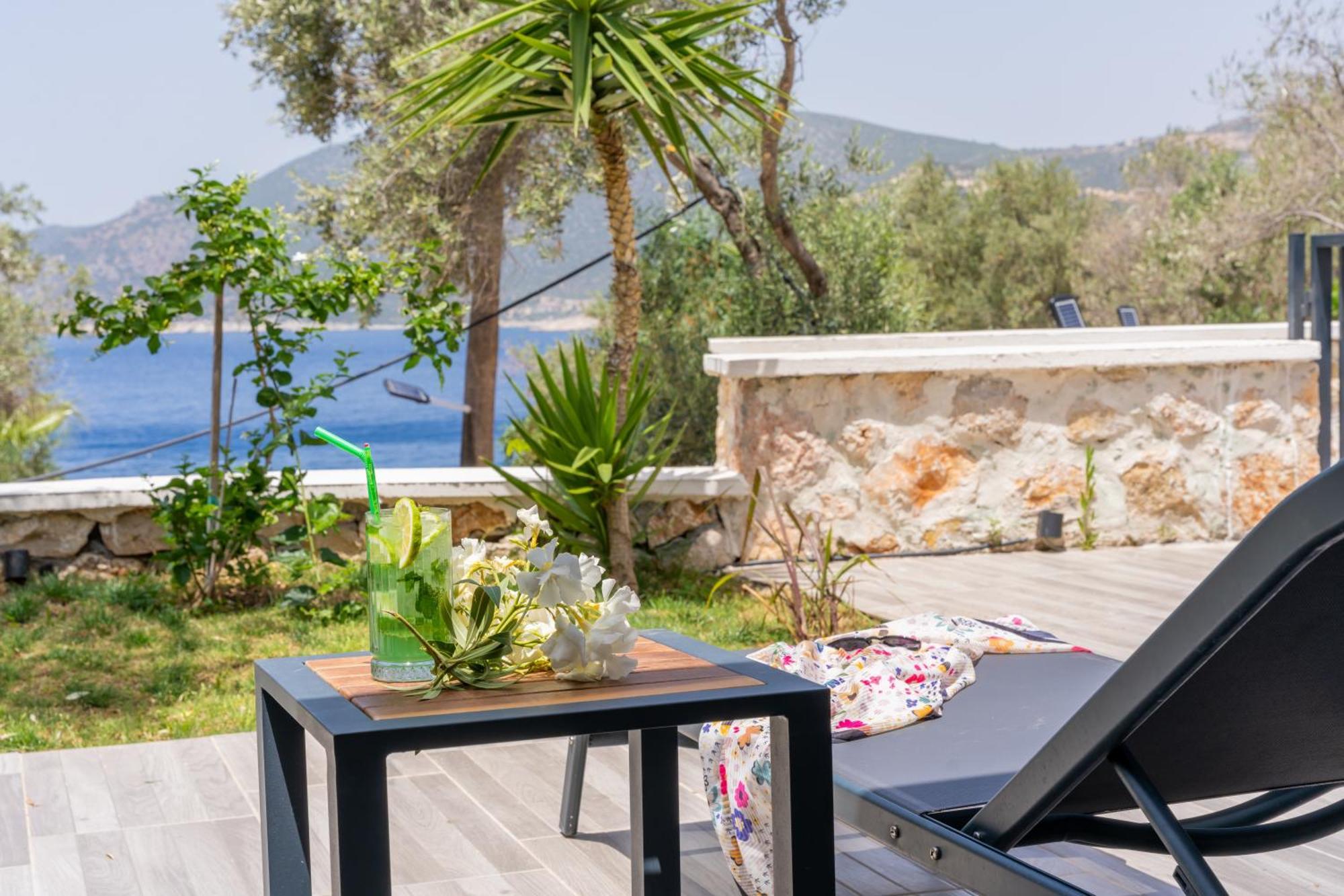 Kalkan Beach Park Hotel Kas Exterior foto