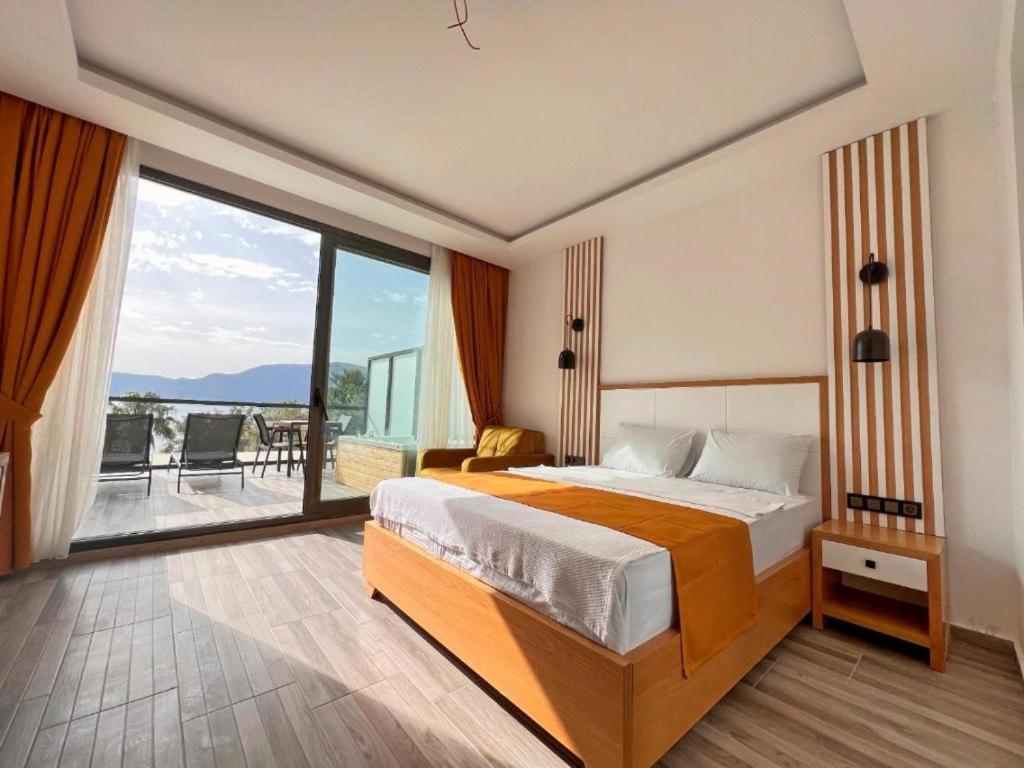 Kalkan Beach Park Hotel Kas Exterior foto